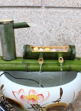 无电自动循环水古法养鱼水循环不插电水循环全自动鱼缸过滤器小型