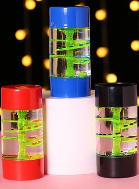 中柱转盘滴螺旋滑梯油漏水漏水滴沙漏计时器玩具礼品摆件装饰品