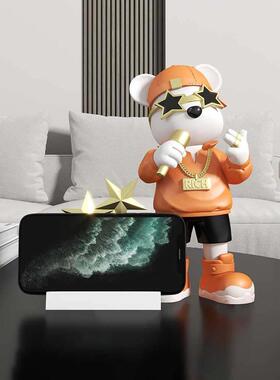 家居客厅桌面创意小摆件工位装饰品手机支架乔迁开业礼品生日礼物