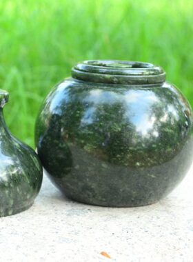 南玉胡芦工艺品摆件家居商务装饰品办公室客厅书房摆设开业礼品