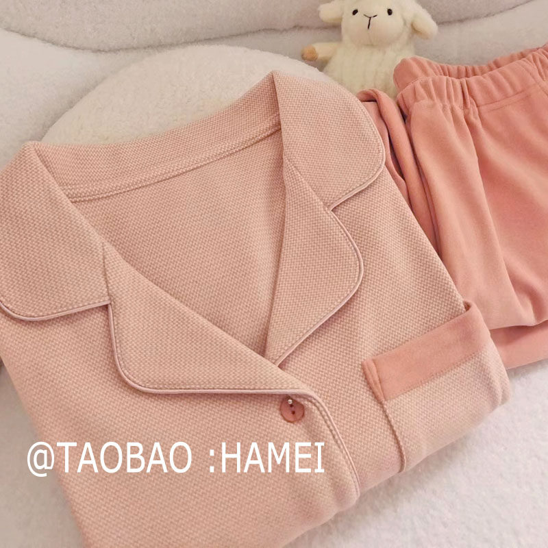 【暖绒】秋冬新款高品质情侣男女简约家居服加厚德绒长袖睡衣套装,淘宝优惠券,粉丝福利购,淘宝优惠卷