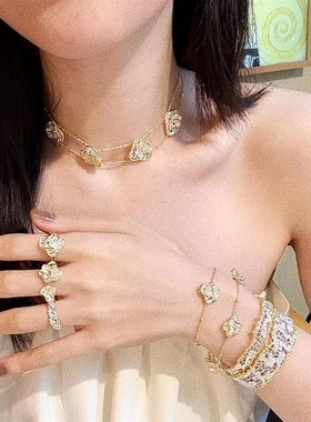 列维斯蕾丝裙摆系列气质手链女2025年新款手饰轻奢高级感首饰爆款