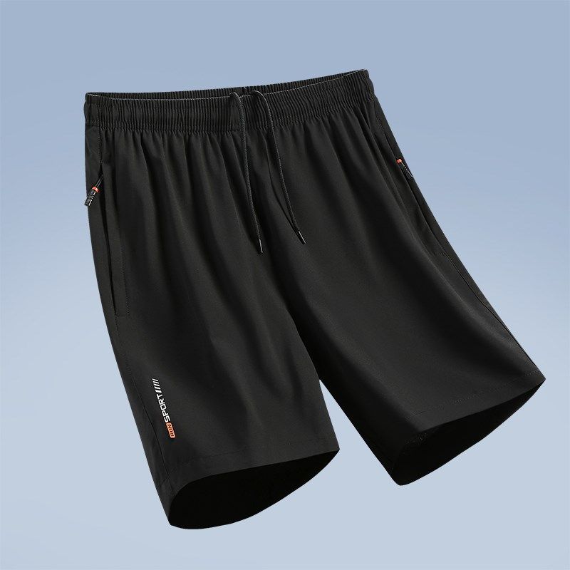 短裤男士2025新款夏季大码运动冰丝透气加肥加大码宽松5分五分裤,淘宝优惠券,粉丝福利购,淘宝优惠卷