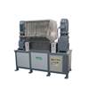 Dual-motor metal small dual-shaft shredder wood plastic rubber oil barrel scraps shredding chassis can be customized