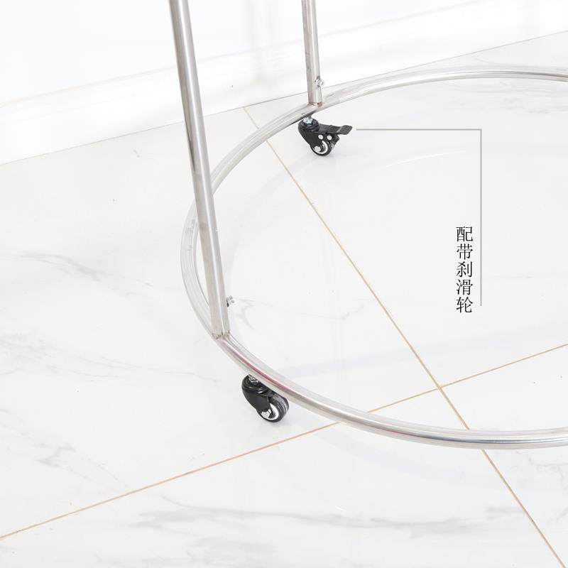 服装店试衣间帘i户外简易移动换衣间落地可拆卸商场临时带轮试衣 - 图1