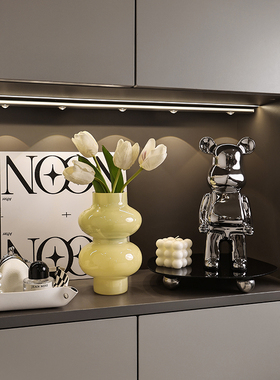 创意玄关摆件轻奢高档家居客厅电视柜餐边柜入户钥V匙收纳软装饰