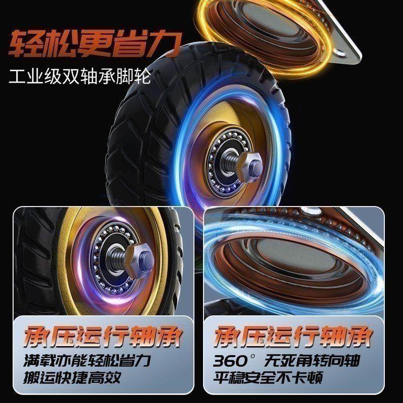 钢板板车拉货小推车手推车搬运车家用平板车便携折叠小拉车手拉车,淘宝优惠券,粉丝福利购,淘宝优惠卷