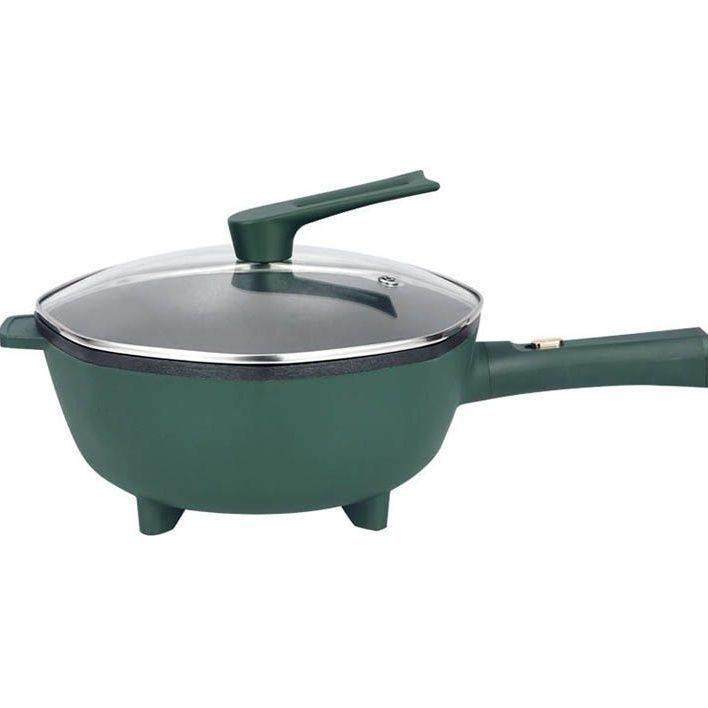 星箭网麦饭石红八角电炒菜锅多功能电热锅家用一体式电火锅正品,淘宝优惠券,粉丝福利购,淘宝优惠卷