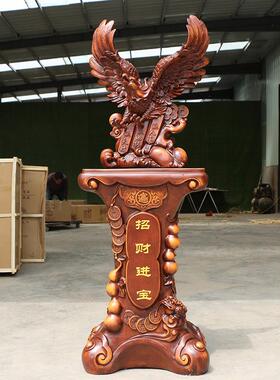 展会宏图雄鹰饰品客厅落地招财进宝饰品搬家公司礼品开幕礼品