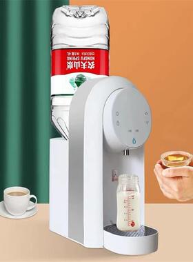 万泓速热开水机瞬热式饮水机智家用办公桌面台式小型迷你热水机