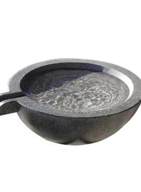 石头流水摆件循环水庭院水系景观户外跌水鱼池造景小型聚宝盆成品