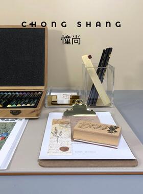 现代简约样板间样板房儿童房画画/绘画主题组合套装饰品摆件