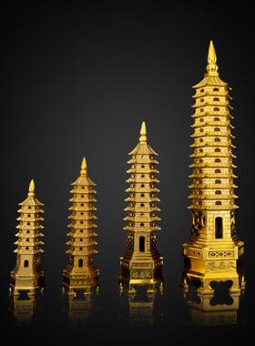 铜质文昌塔装饰品13楼9楼13楼9楼工艺品之家书桌文昌塔装饰品