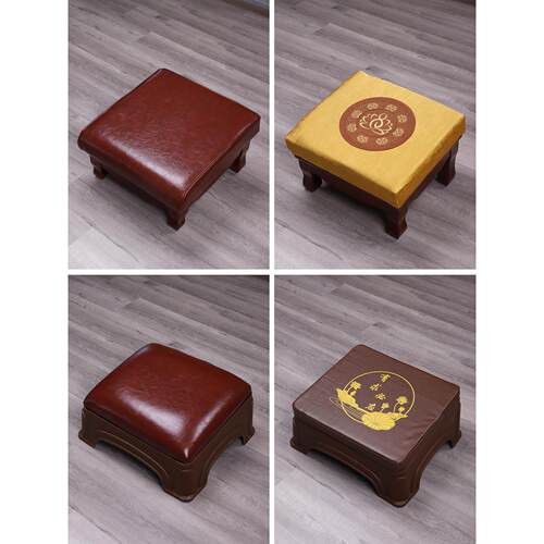 久畔家用跪拜凳佛堂拜垫莲花拜佛凳供佛前拜拜佛垫护膝用礼佛磕头 - 图3