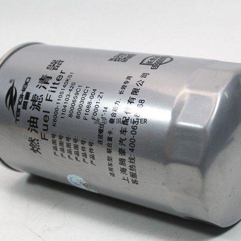 K6000-1105140KS1柴滤芯适配玉6K动力货车联合重卡长效柴油滤清器 - 图2