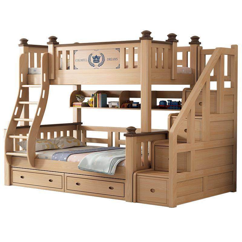 全实木儿童床上下床两层榉木高低床双人上下铺木床双层大人子母床,淘宝优惠券,粉丝福利购,淘宝优惠卷