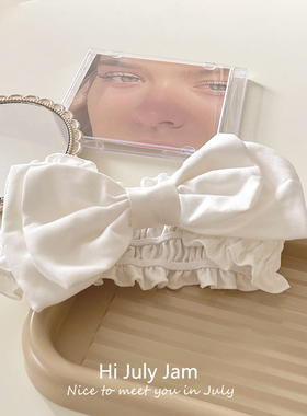 赵露思同款蝴蝶结洗脸发带女春夏