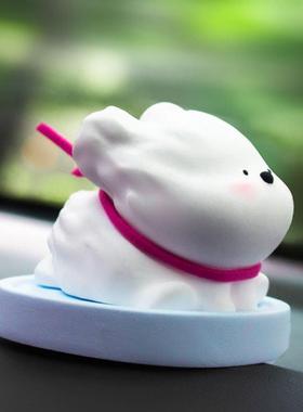 追风小狗可爱狗狗扩香石无火香薰石膏车载家居治愈办公桌生日礼物