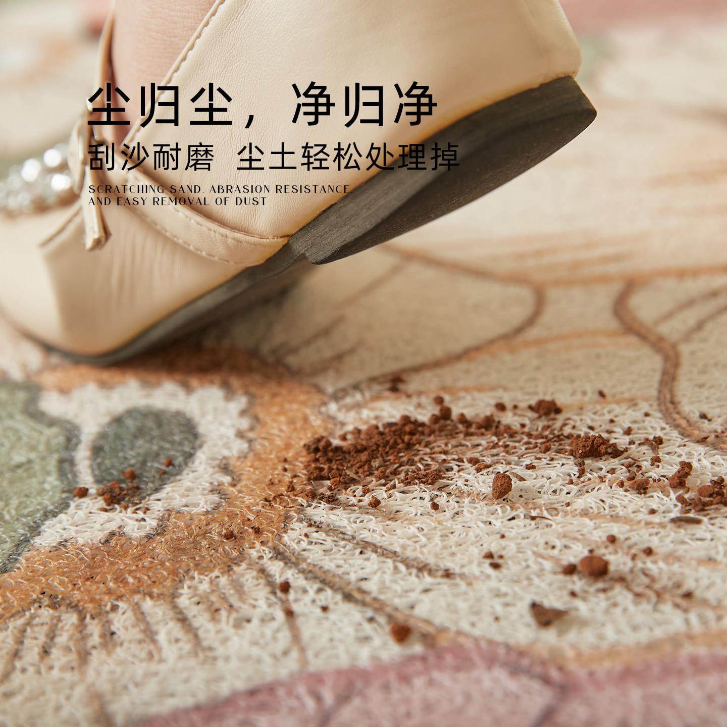 入户门地垫耐脏防滑门口简约现代新款丝圈PVC免洗室内外家用脚垫,淘宝优惠券,粉丝福利购,淘宝优惠卷