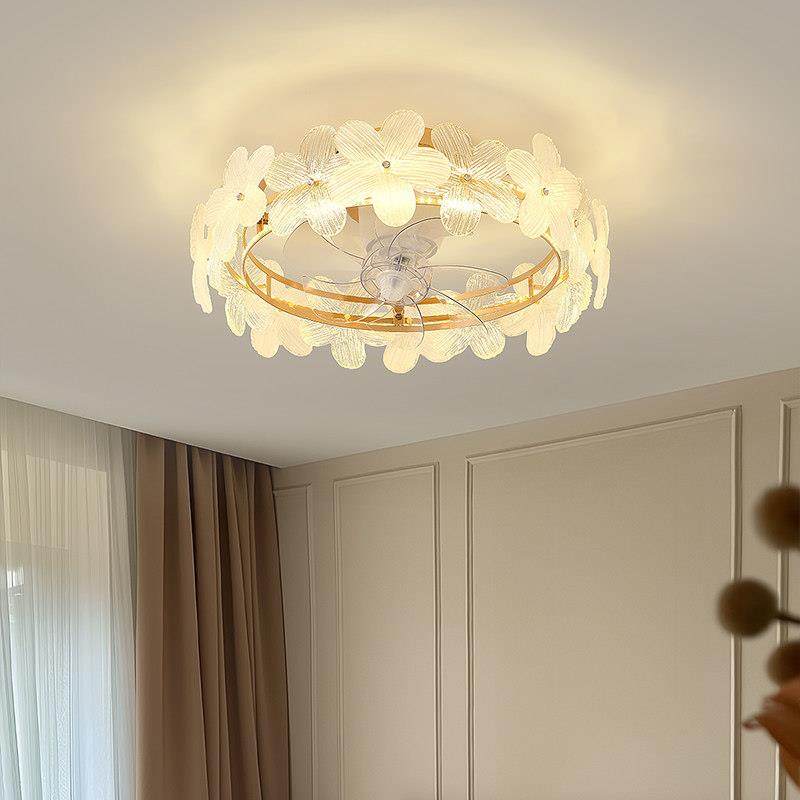 摩曼2025新款吊扇灯法式卧室专用吸顶静音水晶轻奢高级感护眼灯具,淘宝优惠券,粉丝福利购,淘宝优惠卷