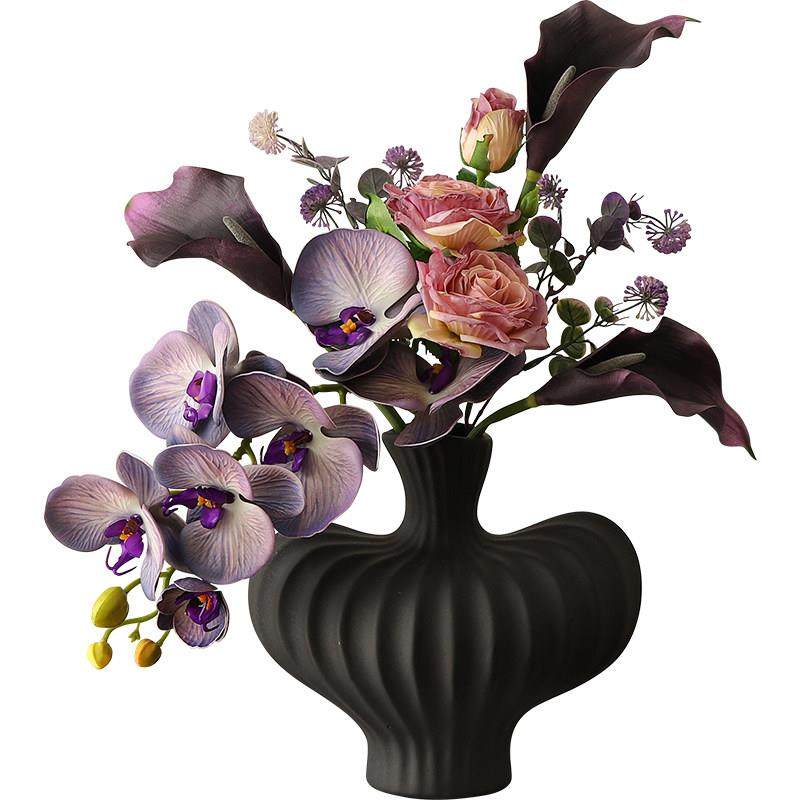 假花仿真花束摆设客厅装饰品餐桌桌面花瓶高级感花艺摆件小众高级,淘宝优惠券,粉丝福利购,淘宝优惠卷