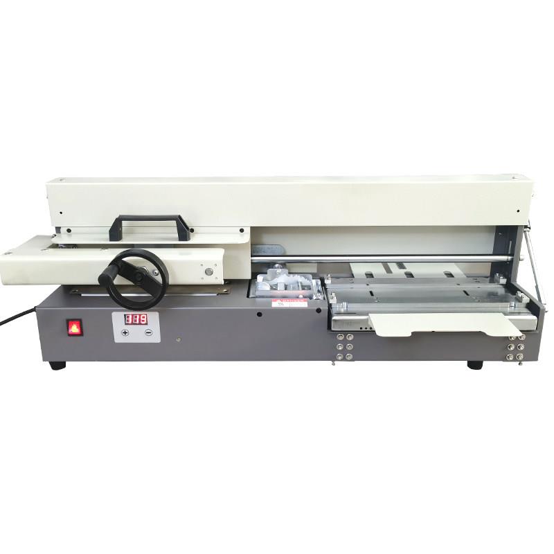 Desktop glue binding machine small hot melt glue manual a4 stapler book voucher accounting office bid binding machine