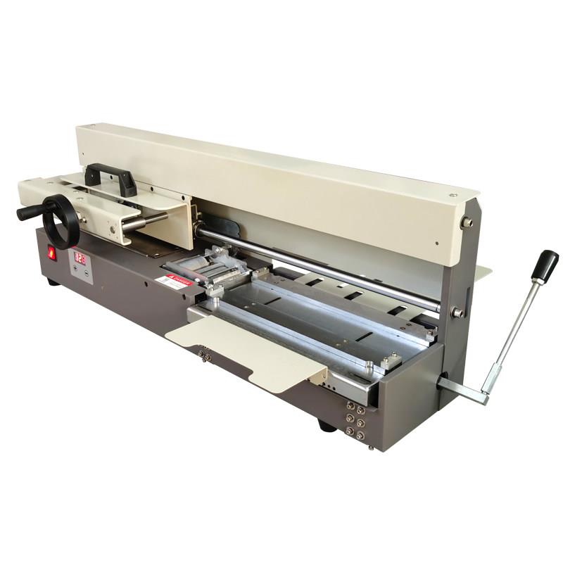 Desktop glue binding machine small hot melt glue manual a4 stapler book voucher accounting office bid binding machine