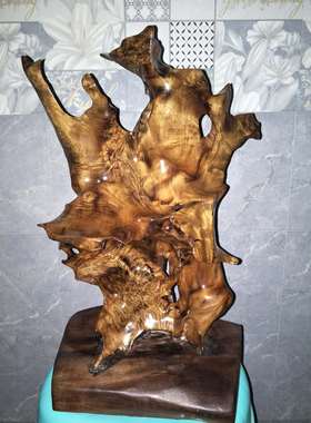 金丝楠木 阴沉金丝楠木 金丝楠老料 乌木 佛珠手串摆件水波龙胆