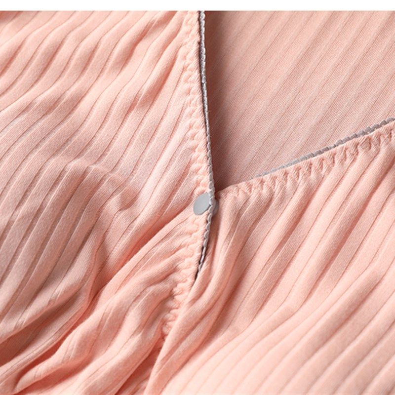 孕妇睡衣夏季薄款月子服哺乳短袖短裤套装夏产后家居服六月份喂奶,淘宝优惠券,粉丝福利购,淘宝优惠卷