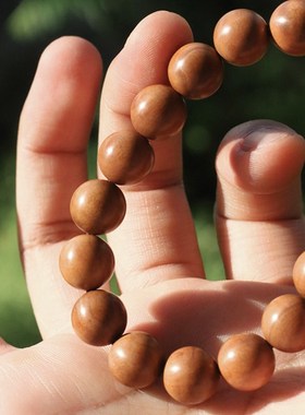 【限定】雷击枣木手串 天然雷击活砍根料 纯手工打磨不上蜡不上漆