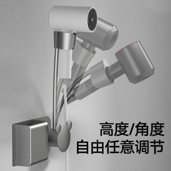 免打孔吹风机置物架壁挂式免手持旋转懒人风筒支架子解放双手神器,淘宝优惠券,粉丝福利购,淘宝优惠卷