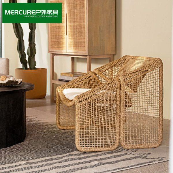 藤编沙发创意花园庭院户外阳台艺术单懒人露民宿椅三件套组合家具,淘宝优惠券,粉丝福利购,淘宝优惠卷