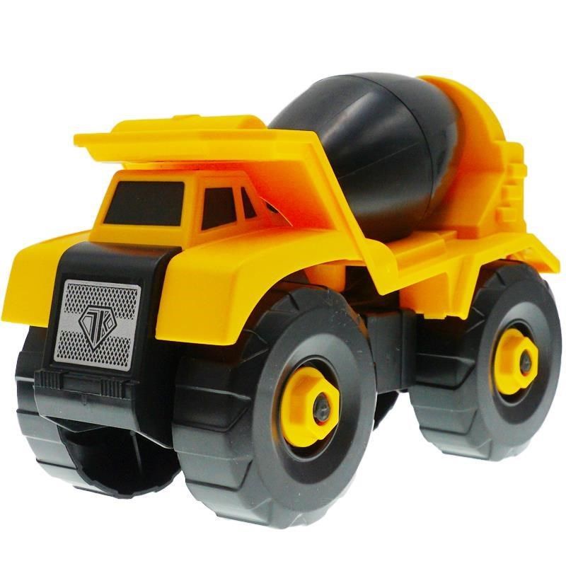 儿童拆装工程车螺丝钉玩具6套装可拆卸组装拼装4电钻拧螺丝刀电转,淘宝优惠券,粉丝福利购,淘宝优惠卷