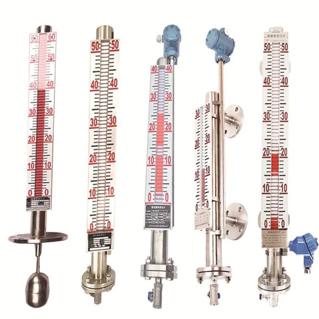 Manufacturer supplies series of side-mounted top-mounted magnetic flip-flop level meters lined with tetrafluoromagnetic flip level meters