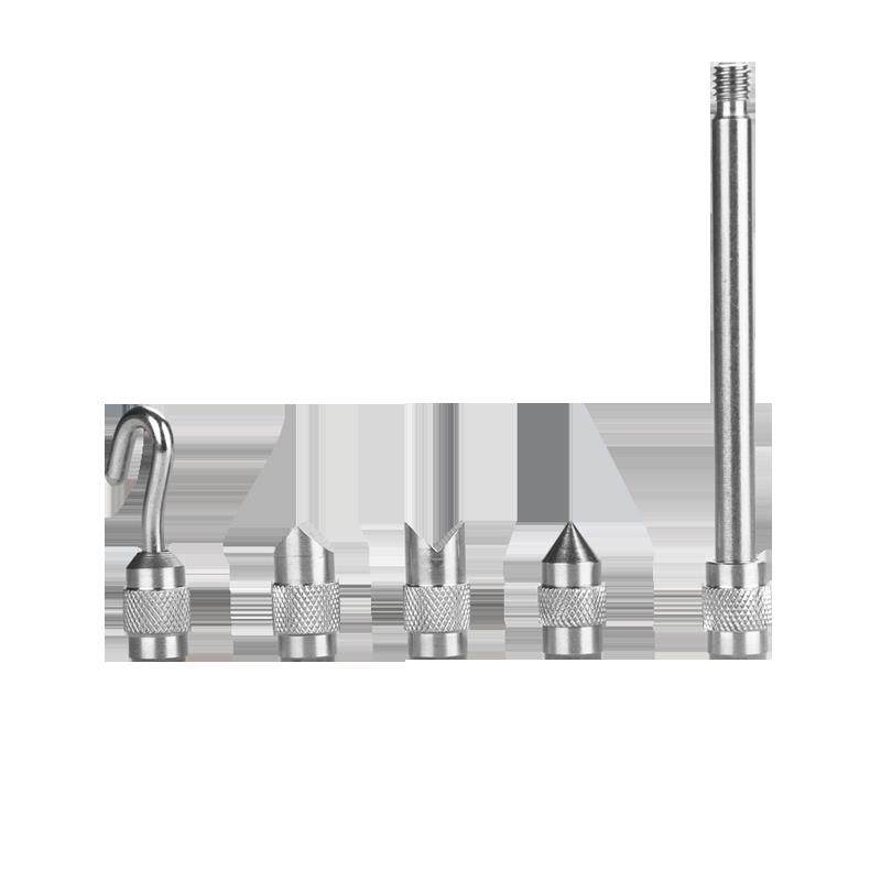 韦度推拉力计配件测发夹具平锥V凹凸加长杆大小粗细挂钩子充电器,淘宝优惠券,粉丝福利购,淘宝优惠卷