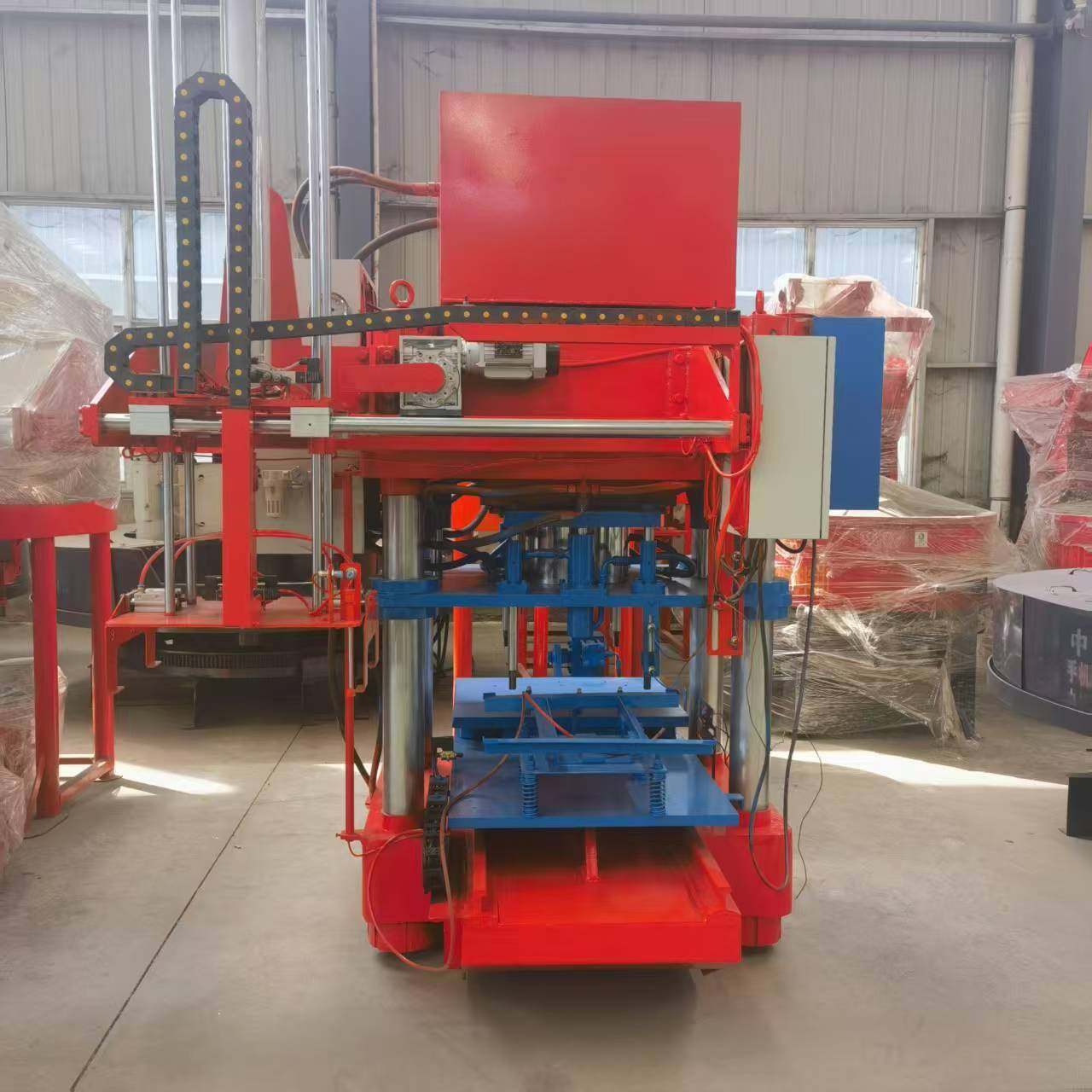 全自动水磨石砖机可做600mm以下PC仿石透水砖用全自动水磨石砖机,淘宝优惠券,粉丝福利购,淘宝优惠卷