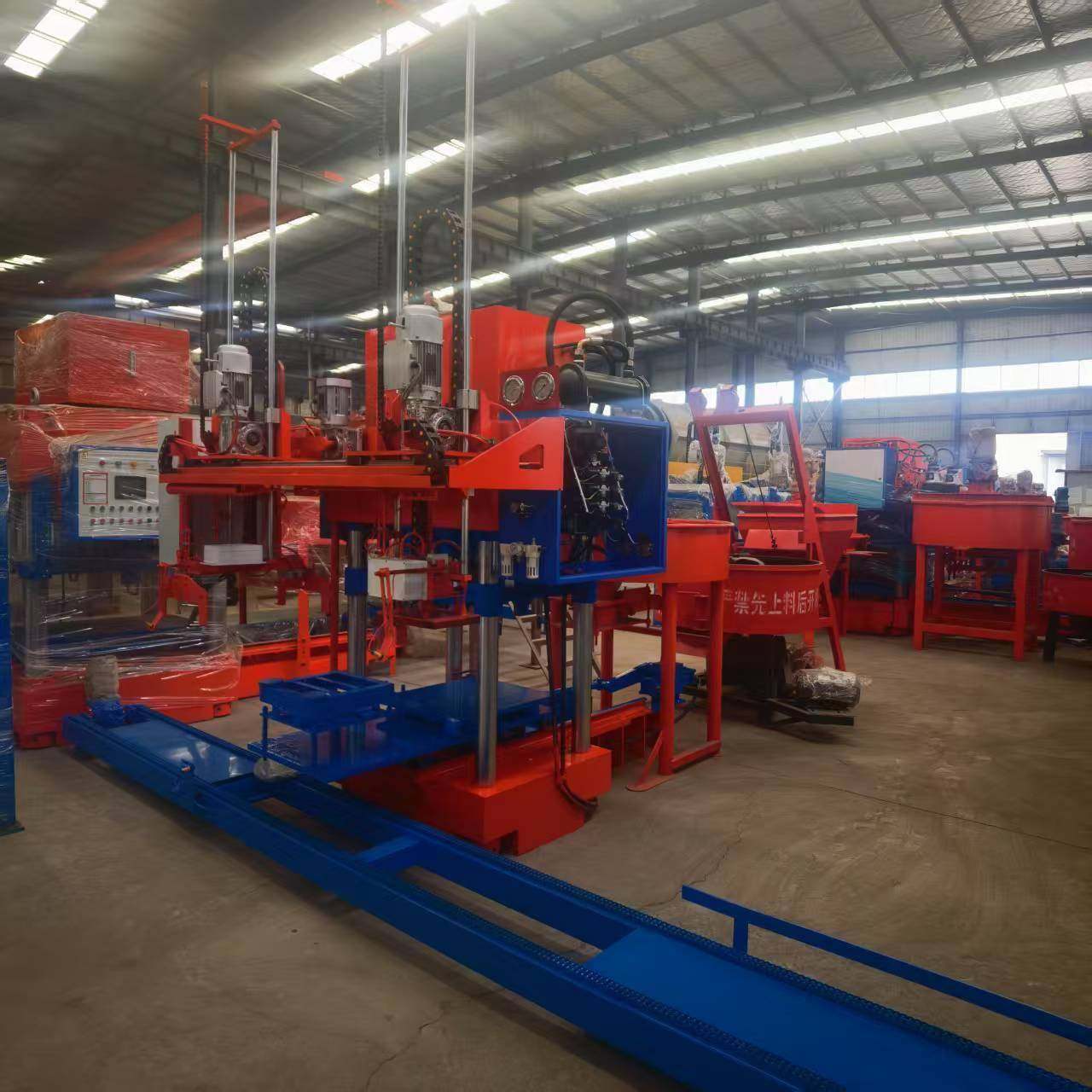 全自动水磨石砖机可做600mm以下PC仿石透水砖用全自动水磨石砖机,淘宝优惠券,粉丝福利购,淘宝优惠卷