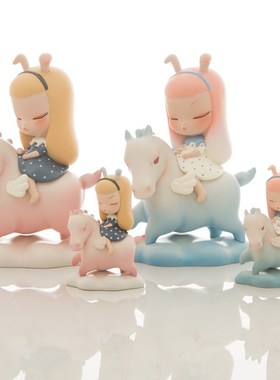 白夜童话贾晓鸥新品 天空马乐园Lite 酒柜摆件装饰品车载小礼品