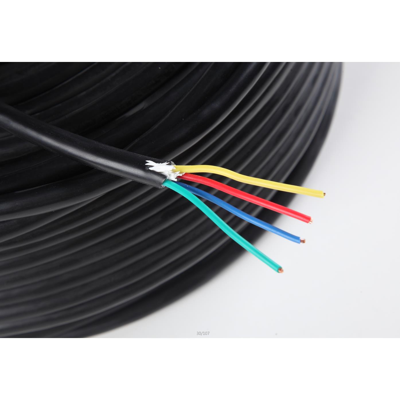 国标纯铜电缆RVV2芯3芯4芯0.2 0.3 0.5 0.75 1 1.5平方护套信号线 - 图2