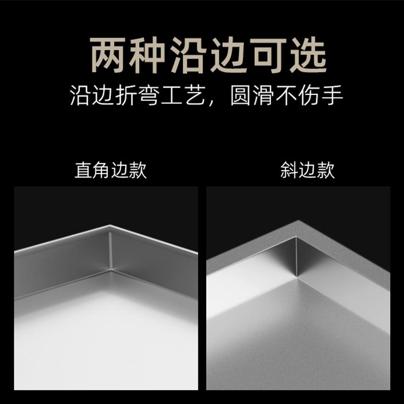 宠物粪便不锈钢托盘狗笼接尿盘鸟兔鸡笼底盘养殖接粪板长方形定做 - 图0