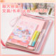 File bag transparent handle zipper test paper folder