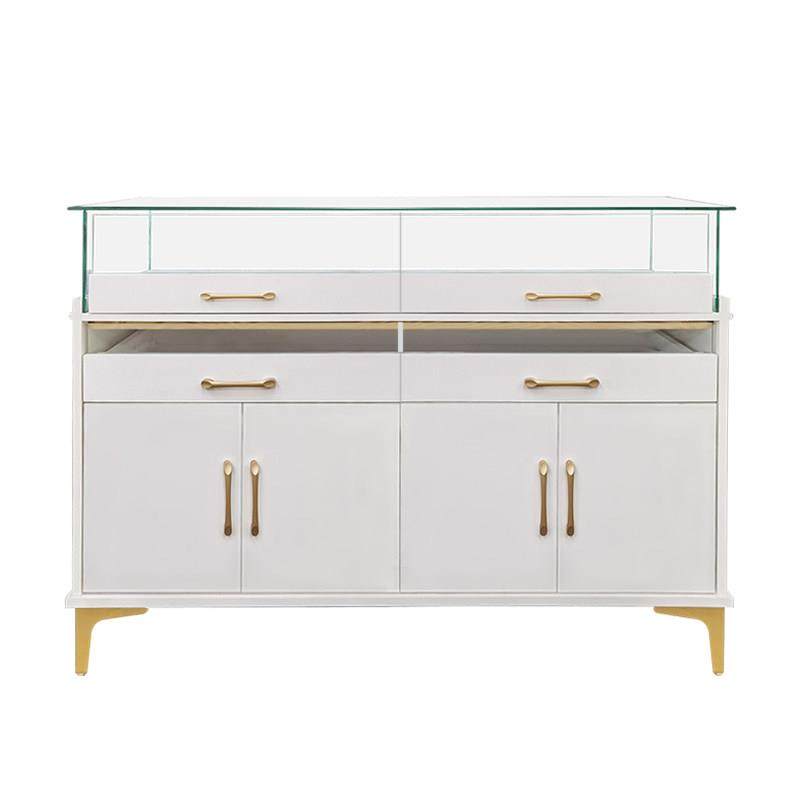 珠宝展示柜玉器陈列柜服装首饰饰品玻璃柜台现代轻奢实木高端收纳,淘宝优惠券,粉丝福利购,淘宝优惠卷