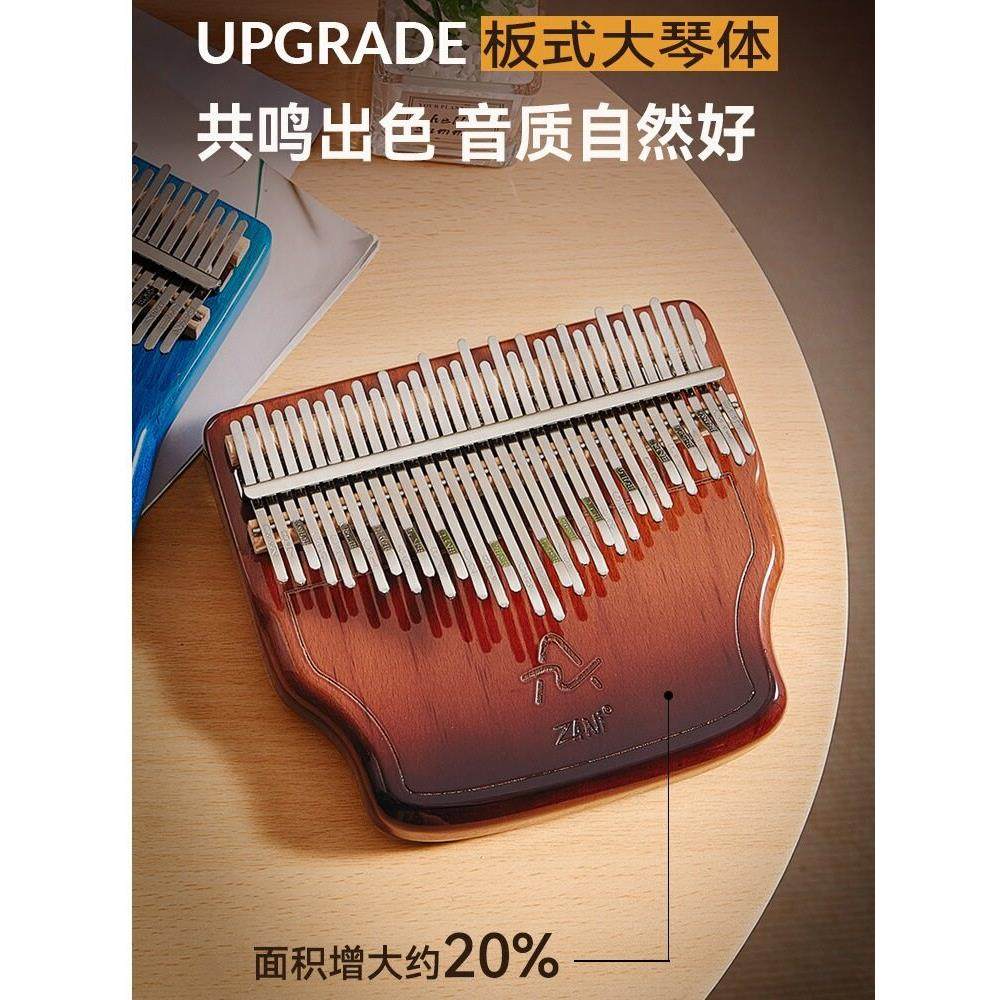 ZANI拇指琴21音卡林巴琴手指钢琴34音乐器正品便携简单易学五指琴,淘宝优惠券,粉丝福利购,淘宝优惠卷