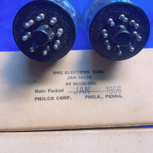 如美国RCA 原盒JUN规JAN CRC 6AS7G/6议价 - 图3