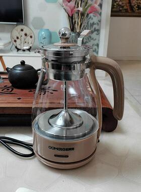 欧美特安化黑茶茯茶煮茶器全自动蒸汽玻璃煮茶壶家用电热养生壶