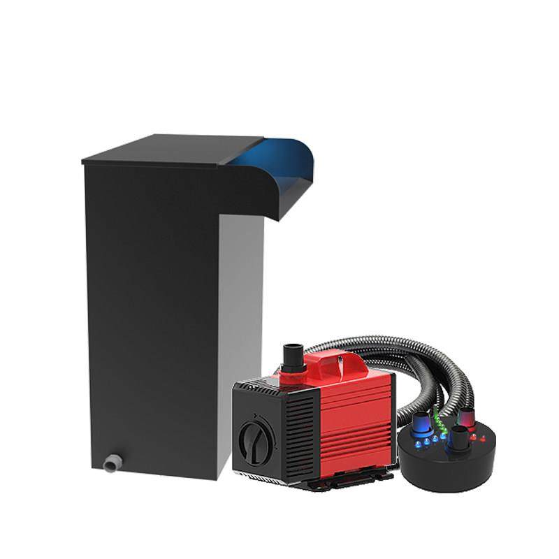 户外鱼池过滤器水循环系统不锈钢瀑布式过滤箱小型养鱼外置净水器,淘宝优惠券,粉丝福利购,淘宝优惠卷