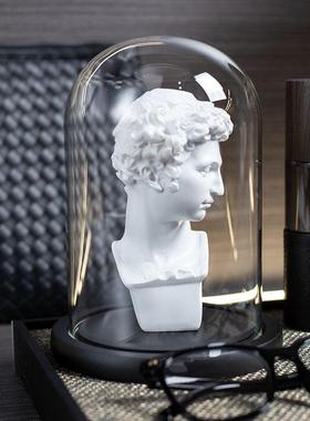 男士衣帽间商务饰品组合集手表太阳镜钥匙公文包托盘模型房间装饰