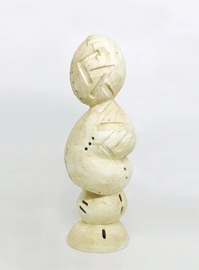 现代卡通可爱动物陶瓷玩偶摆件样板间售楼处客厅V儿童房桌面摆设