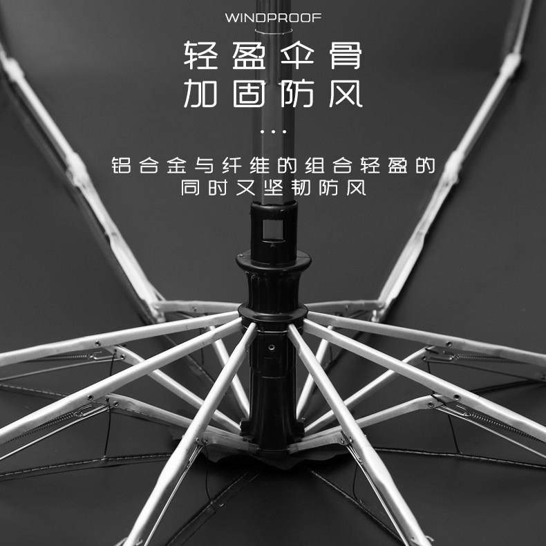 PEJAFAN全自动晴雨两用迷你五折可携式迷你黑胶防晒抗UV遮阳伞,淘宝优惠券,粉丝福利购,淘宝优惠卷