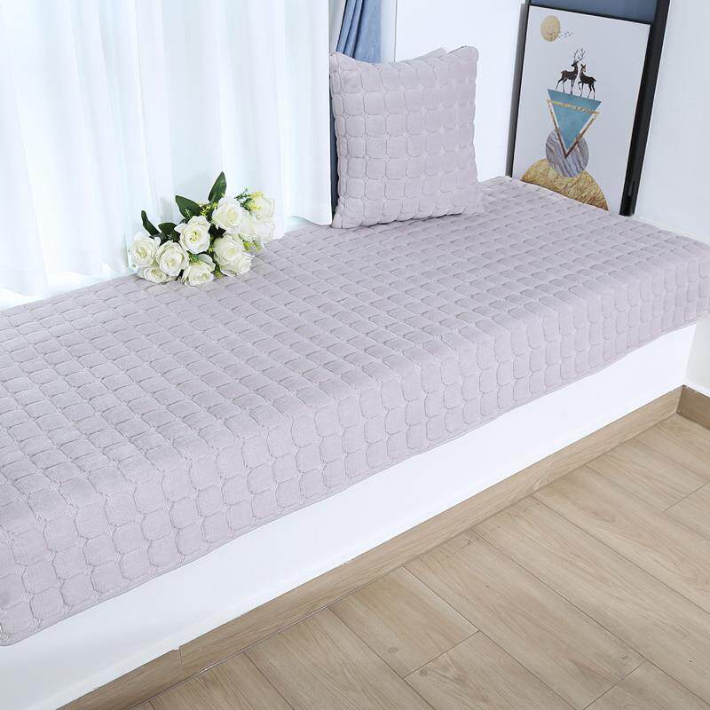 Short velvet bay window mat, window sill, balcony mat, tatami mat, internet celebrity 2026 cushion, sofa cushion, machine washable and customizable